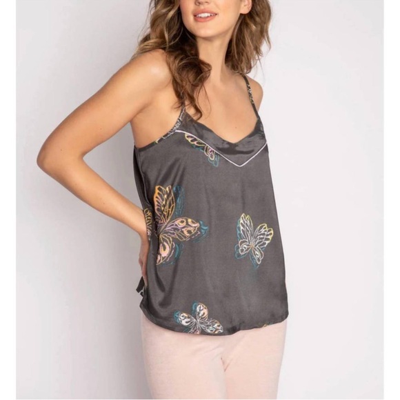 PJ Salvage Women's Loungewear All That Flutters Cami and Short SET Size Small - Picture 6 of 15